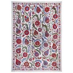 7.6x10.6 ft Broderie murale en soie, Crochet Bedspread, Boho Wall Decor