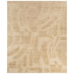 Ivory Cascade Cloud White & Cloud White 240x300 cm Hand Knotted Rug