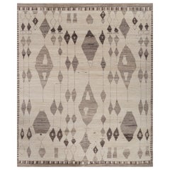 Alfombra anudada a mano Luminary Whispers Natural White & Natural Beige 180x270 cm