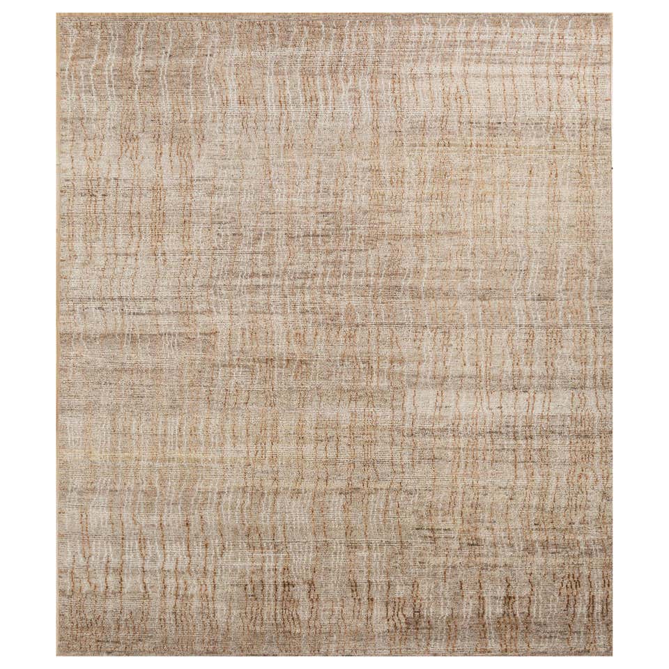 Neutral Dunes Light Camel and Light Camel 180x270 cm Hand Knotted Rug ...