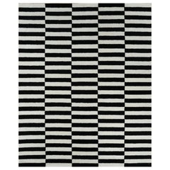 Urban Mirage Ebony & Snow White 240X300 cm Handtufted Rug