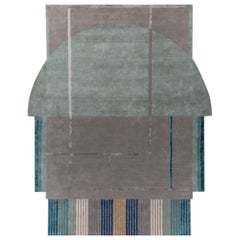 Alfombra tejida a mano Emotive Canvas Ashwood & Silver Sea Moss 240X300 cm