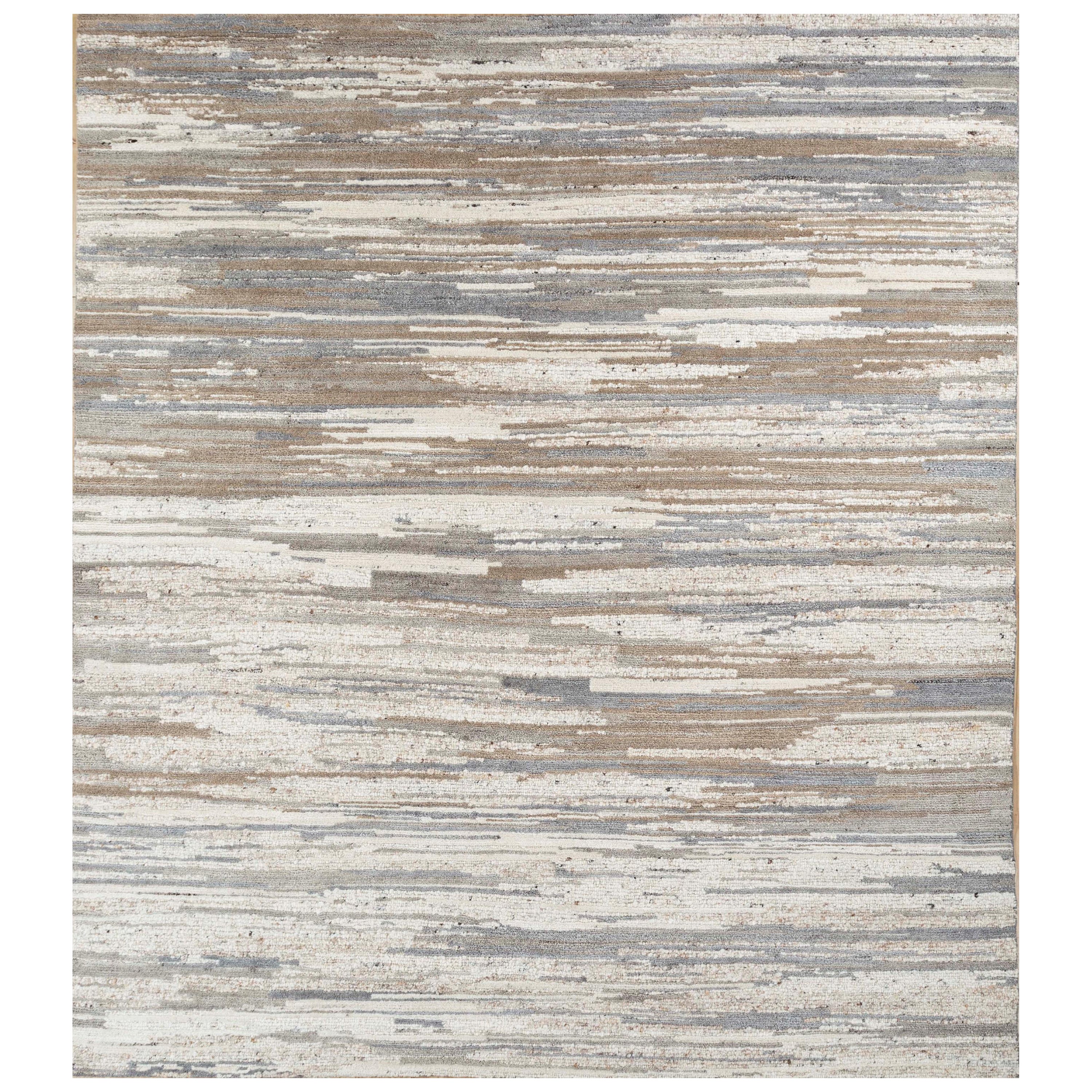 Natura Driftscape Medium Taupe & Natural White 240x300 cm Hand Knotted Rug