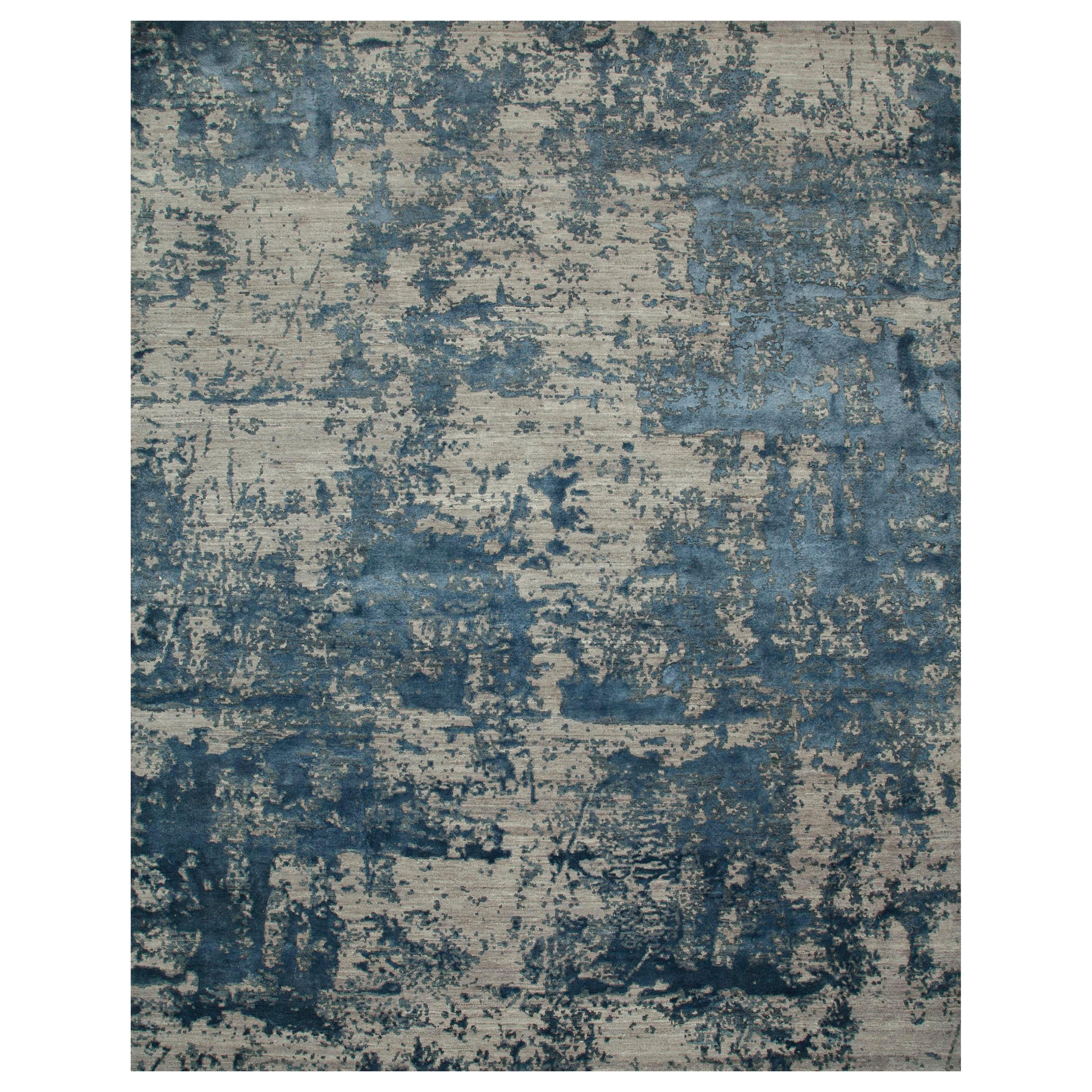 Nature's Symphony Ashwood & Chicory 240x300 cm Handknotted Rug For Sale