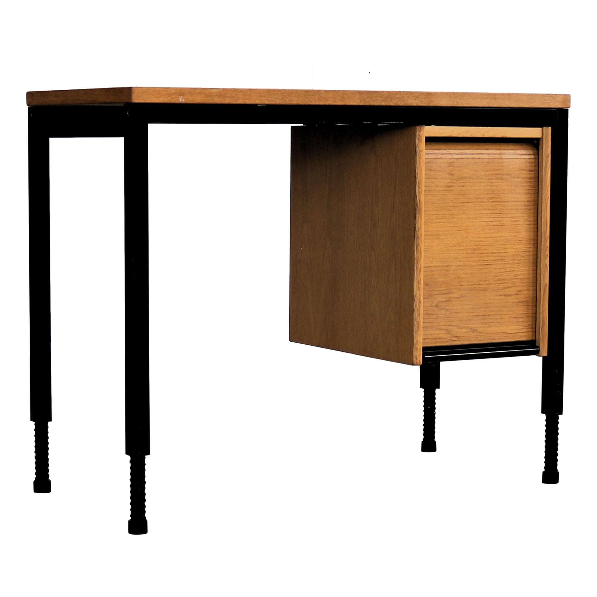 vintage desk  desk  70's  adjustable