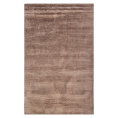 Tappeto Tonal Bliss marrone naturale e marrone fulvo 180X270 cm annodato a mano