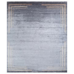 Nuanced Oasis Frost Gray & White Sand 240X300 cm Handknotted Rug
