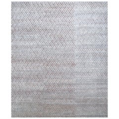 Haven Gitter Cool Gray Terrakotta 180X270 cm Handgefertigter Teppich