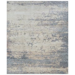 Timeless Reflections Medium Tan & Silver 240X300 cm Handknotted Rug
