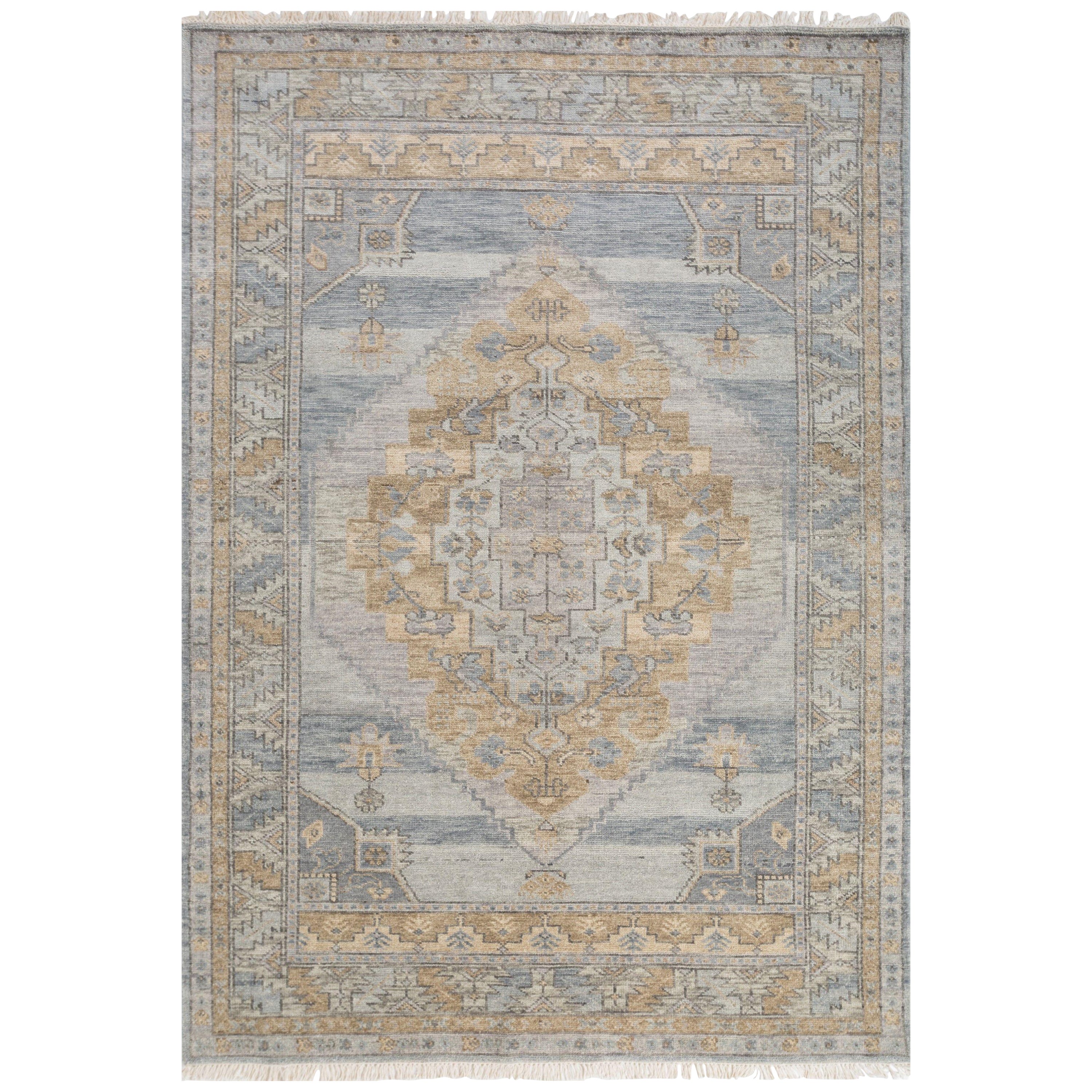Infinity Veil Nickel 180X270 cm Hand-Knotted Rug For Sale