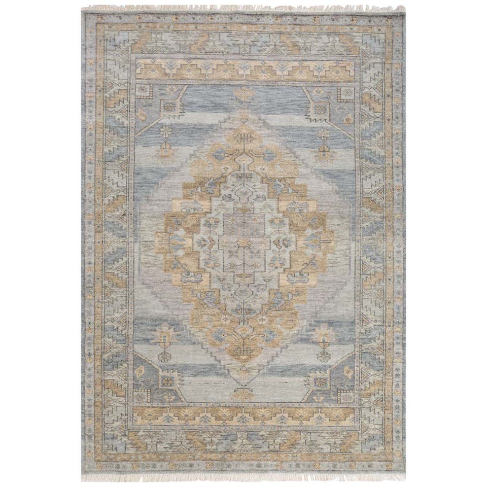 Neutral Dunes Light Camel and Light Camel 180x270 cm Hand Knotted Rug ...