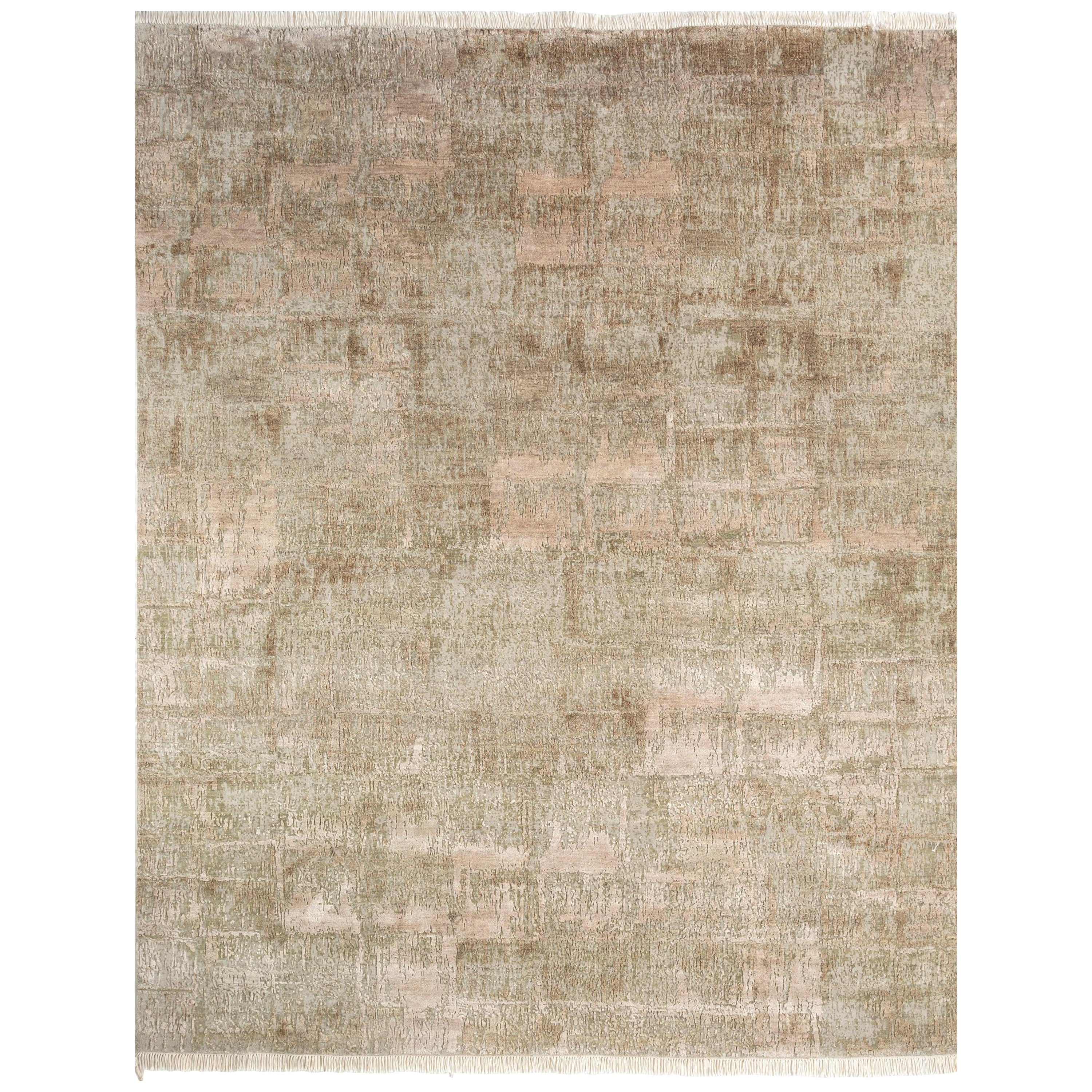 Calm Chaos Dark Ivory 240X300 Cm Modern handknotted Rug For Sale
