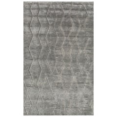 Blissful Tapestry Caviar & Bright Gold 180X270 Cm Handknotted Rug