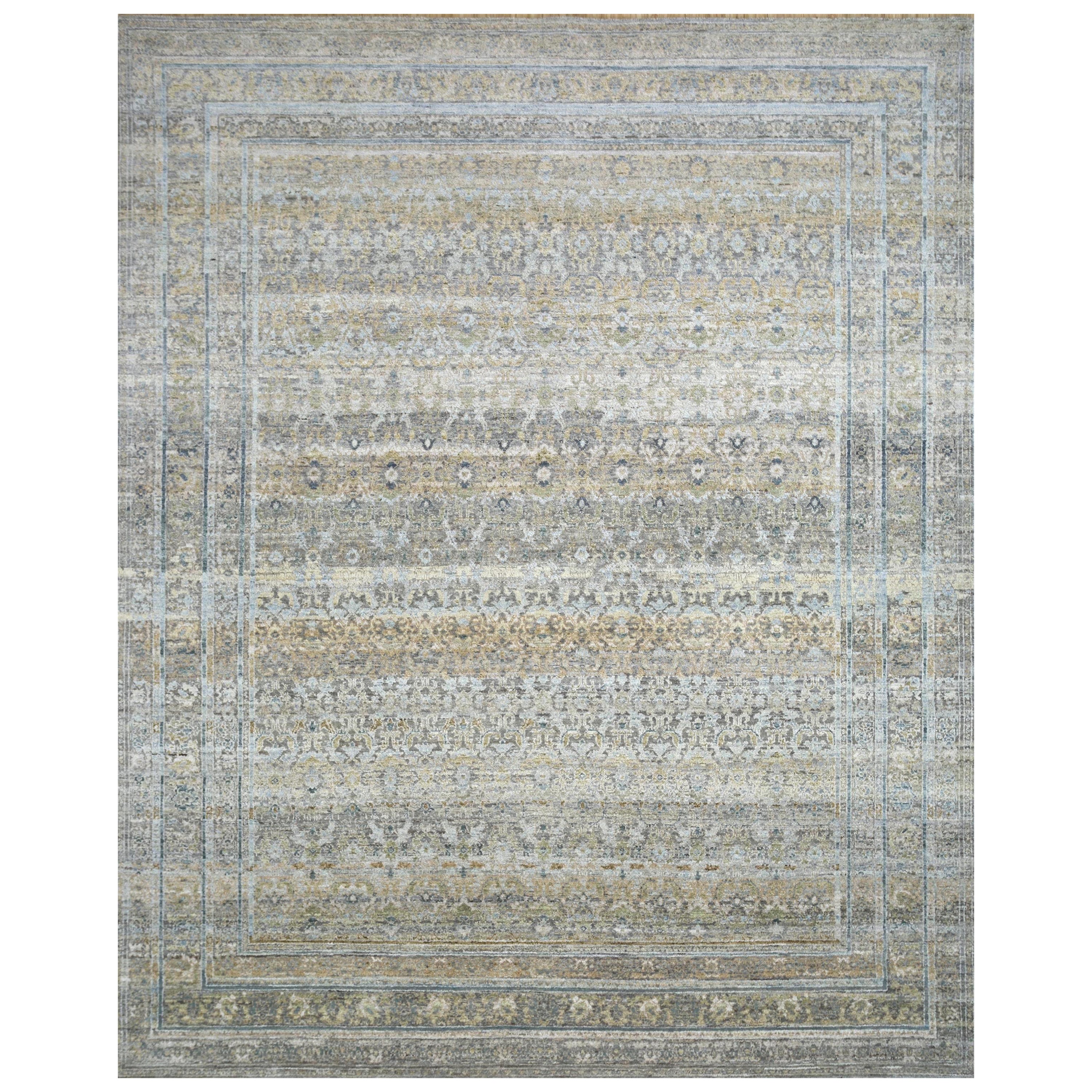 Earthen Melody Medium Taupe Dark Ivory 180X270 Cm Hand-Knotted Rug