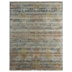 Tappeto Enchanted Forest Balsam Green Granite 180X270Cm Annodato a mano