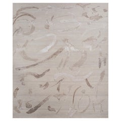 Tappeto Knots Rugs Bianco Antico annodato a mano