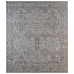 Tappeto Ashen Elegance Antique White Ashwood 300X420 Cm Annodato a mano