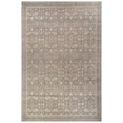 Tapis Sonata gris moyen 180X270 cm noué à la main