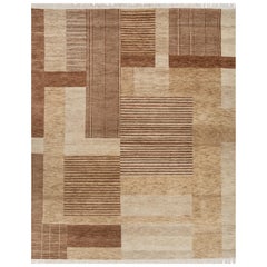 Rural Harmony Light Peach & Caramel 240X300 cm Handknotted Rug