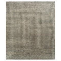 Marokkanischer handgeknüpfter Muse-Teppich 240X300 cm in Schwarz, Olive & Blau