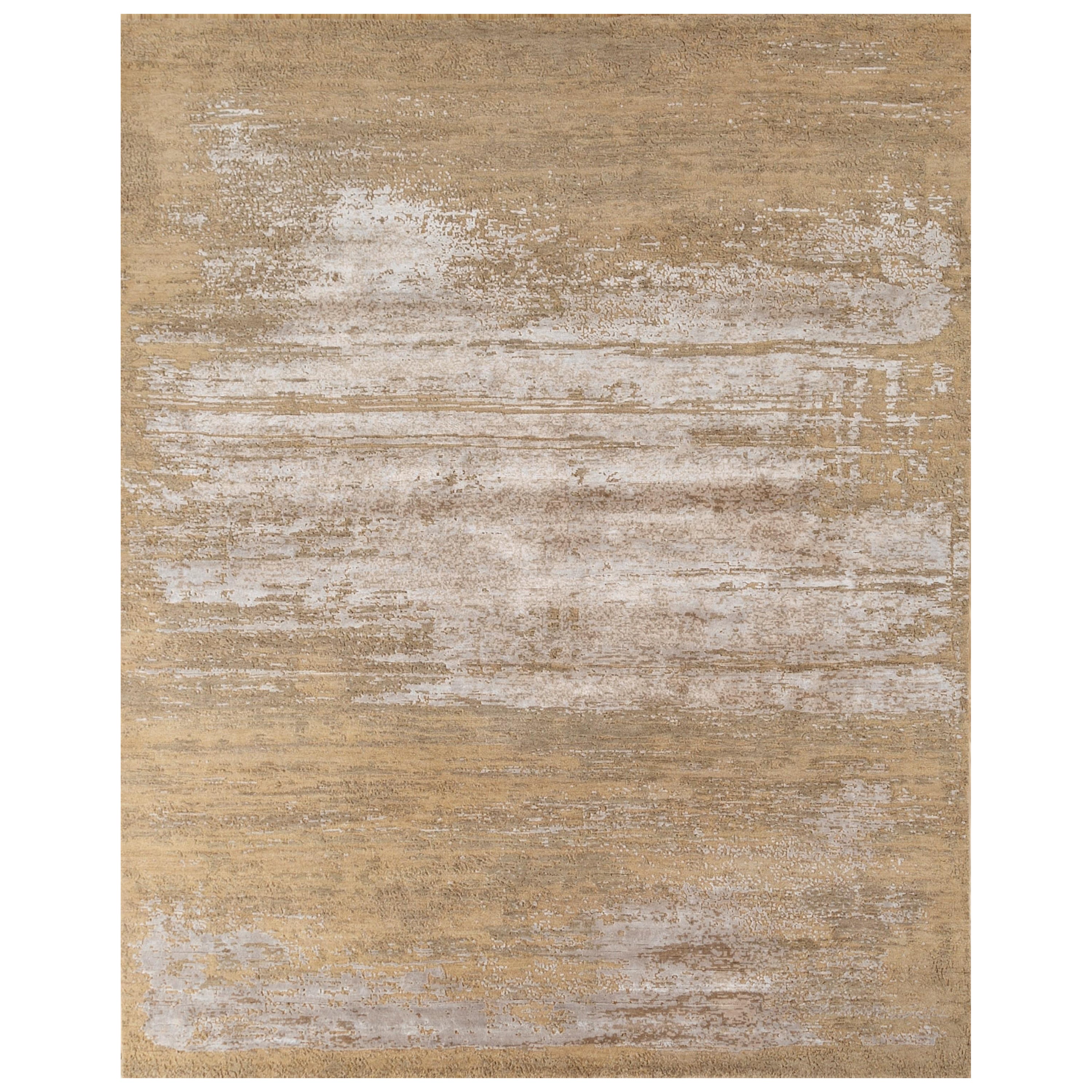 Zen Haven Light Peach & Clay 180X270 Cm Handknotted Rug For Sale
