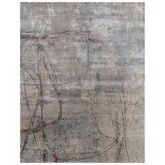 Cityscape Fusion Essence Classic Gray & Medium Brown 240X300 cm Handknotted Rug