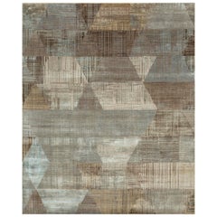 Ashen Whispers Ashwood Antique White 195X295 cm Tappeto Annodato a Mano