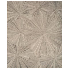 Celestial Cluster 240x300 cm Natural Camel Gris Natural Alfombra Tejida a Mano