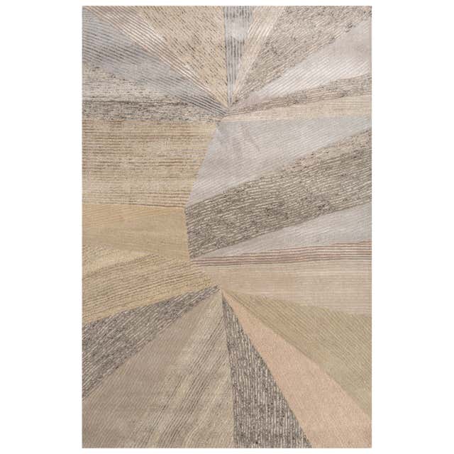 Wave Hand-Tufted Rug in Yellow by Verner Panton For Sale at 1stDibs ...