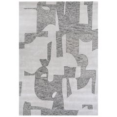 Tranquil Treasure Weiß 180x270 cm Handgetufteter Teppich