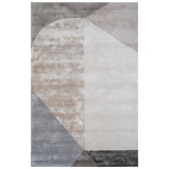 Ethereal Essence Antique White Glacier Gray 180x270 cm Hand Tufted Rug