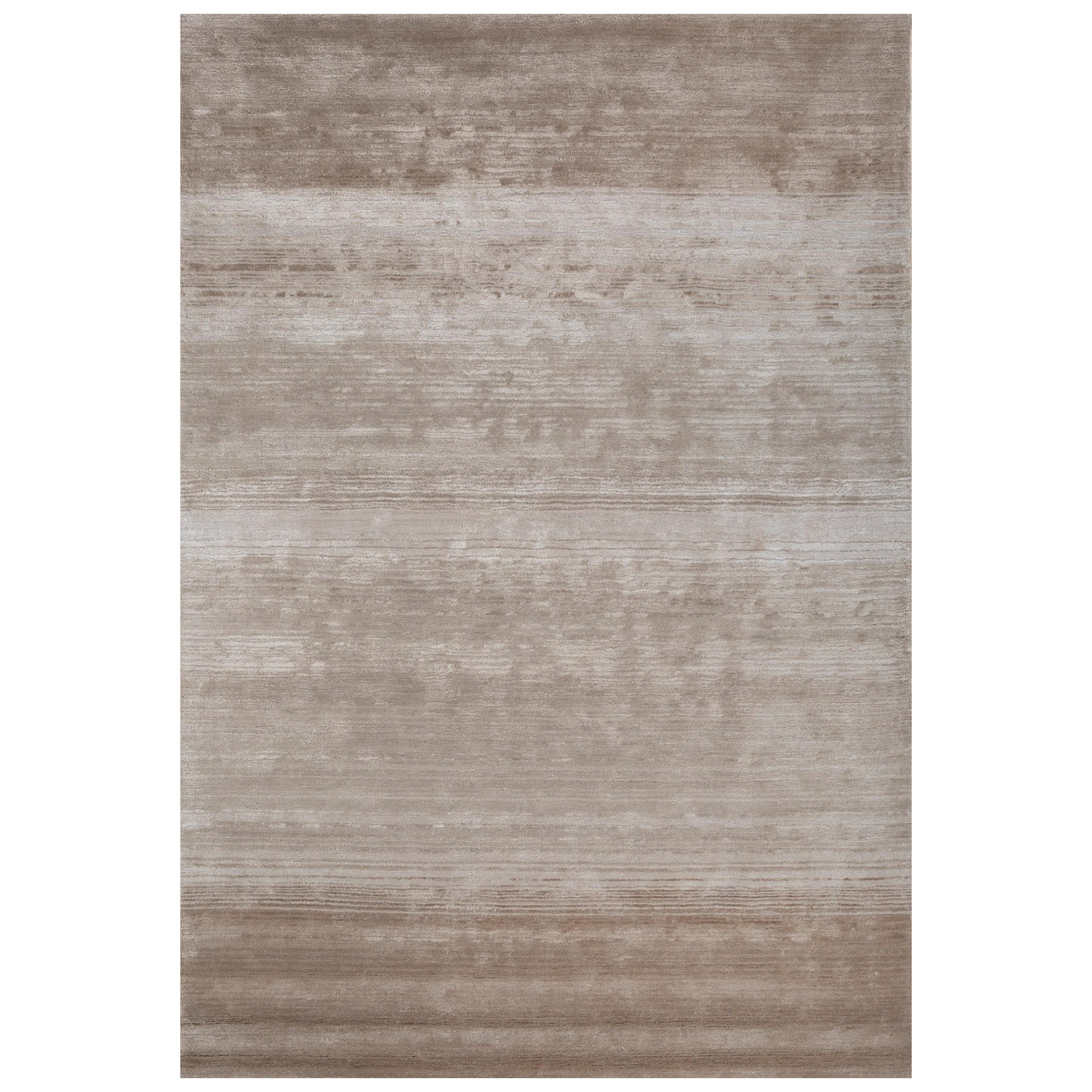 Opal Overlays White Antique White 180x270 cm Hand Tufted Rug For Sale