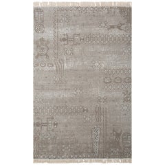 Tappeti Transcendence Heritage Platinum & Nickel 180X270 annodati a mano