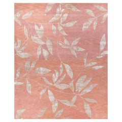 Botanic Burst Pink Tint & Lotus 240X300 cm Handknotted Rug