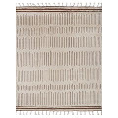 Serenity Veil Cloud White & Clay 240X300 cm Handknotted Rug
