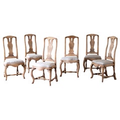 Chaises de salle à manger rococo