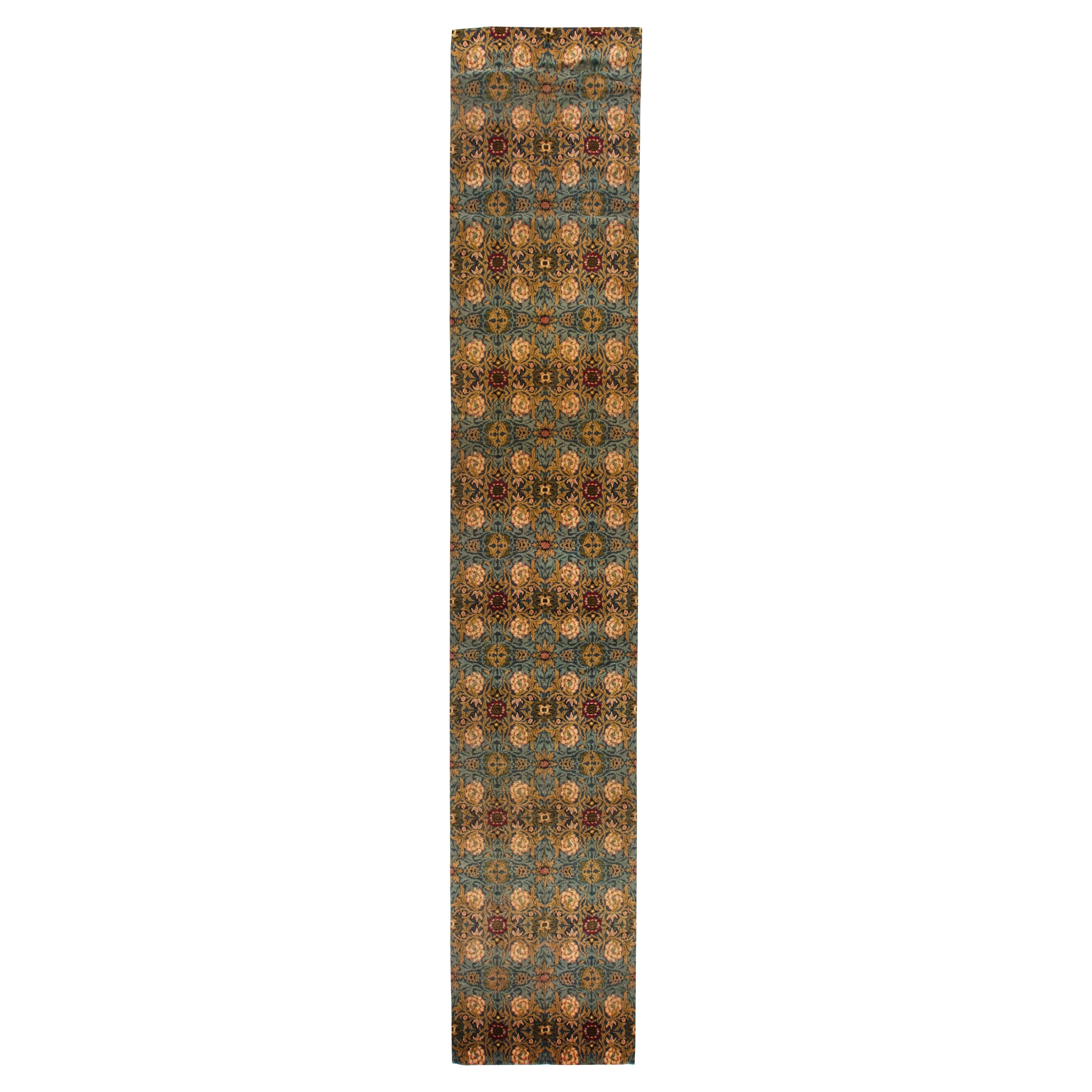 1900s William Morris Botanic Fragment Runner For Sale