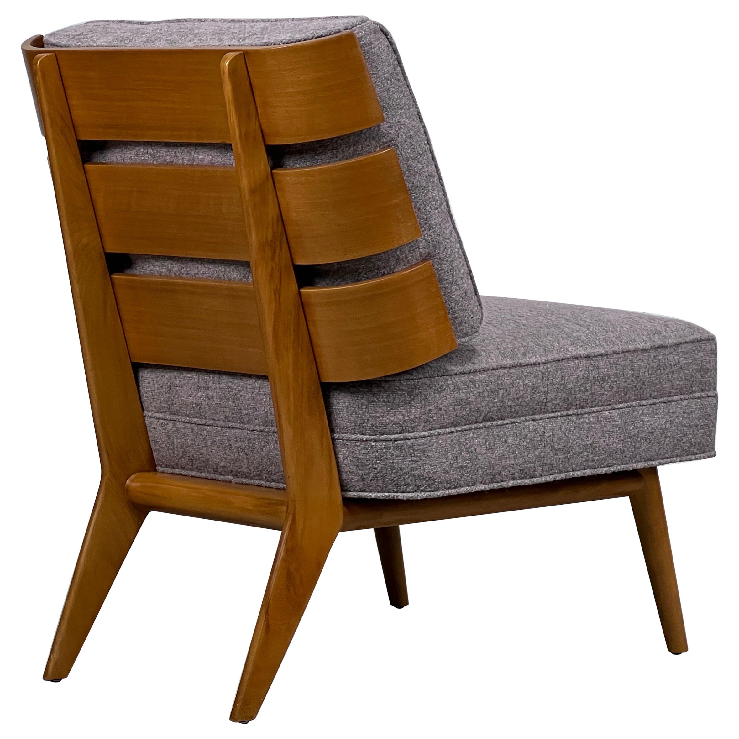 Shell Back Lounge Chair by T.H. Robsjohn-Gibbings For Sale
