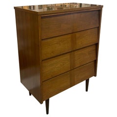 Retro Mid Century Modern Dresser With Dovetail Drawers.