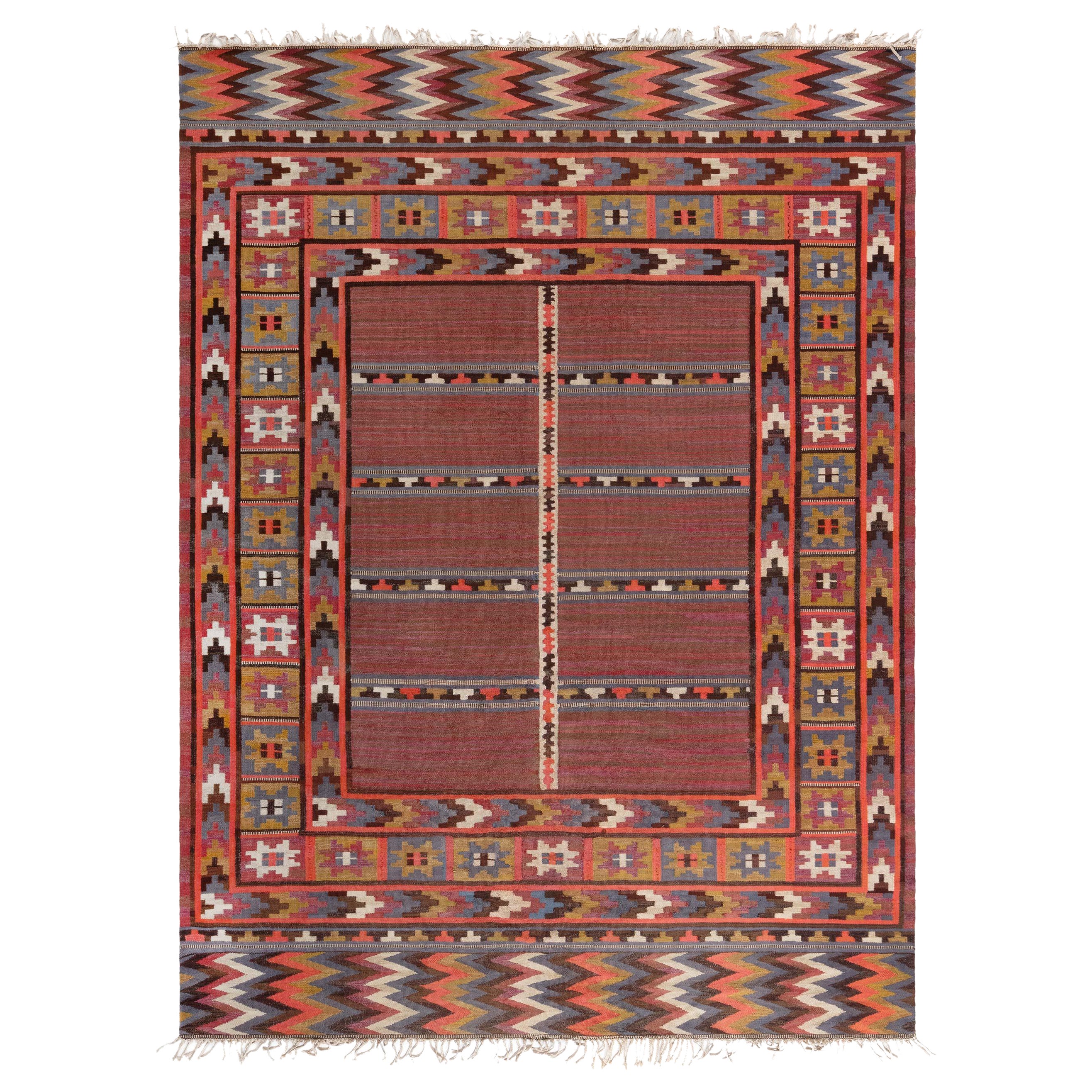 Tapis suédois vintage par Marta Mass Fjetterstrom en vente