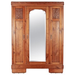 Used French Art Deco Armoire