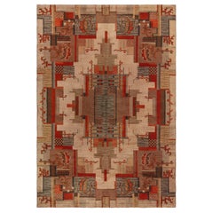 Vintage Dutch Deco Rug