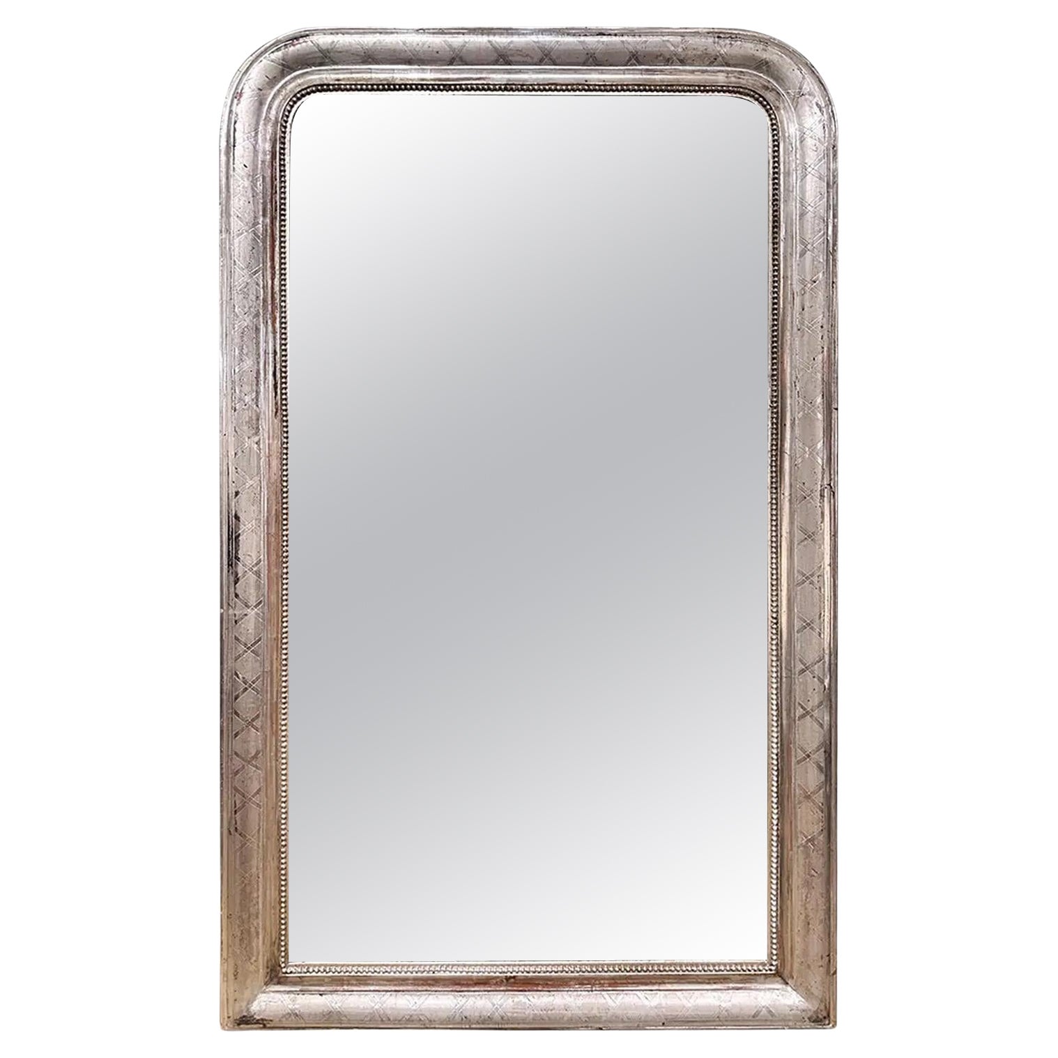 19th Century French Louis Philippe Mirror For Sale