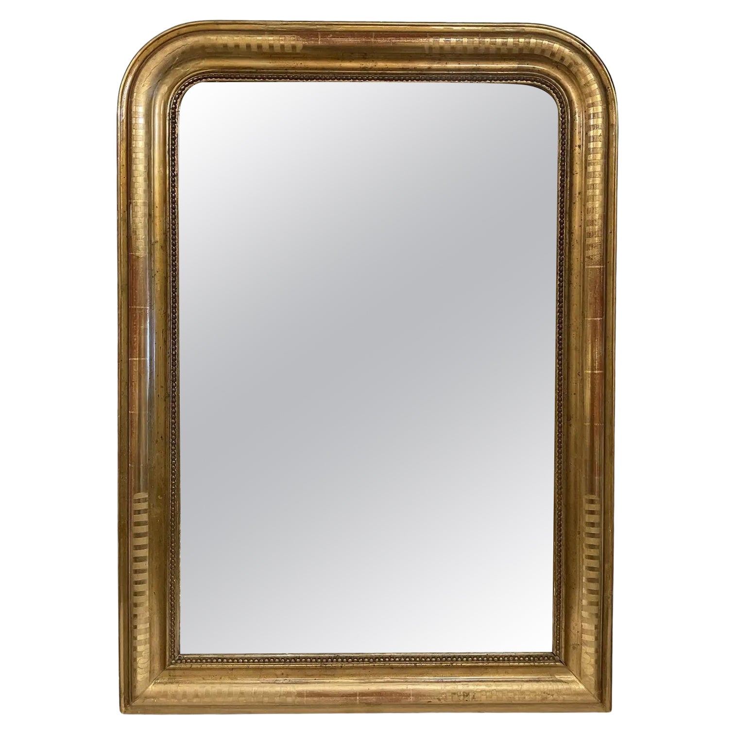 19th Century French Louie Phillipe Mirror  For Sale