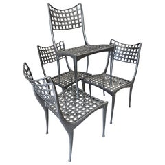 Set of 4 Brown Jordan Sol Y Luna Chairs