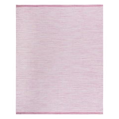 Modern Pink and Beige Flat Weave Rug by Doris Leslie Blau