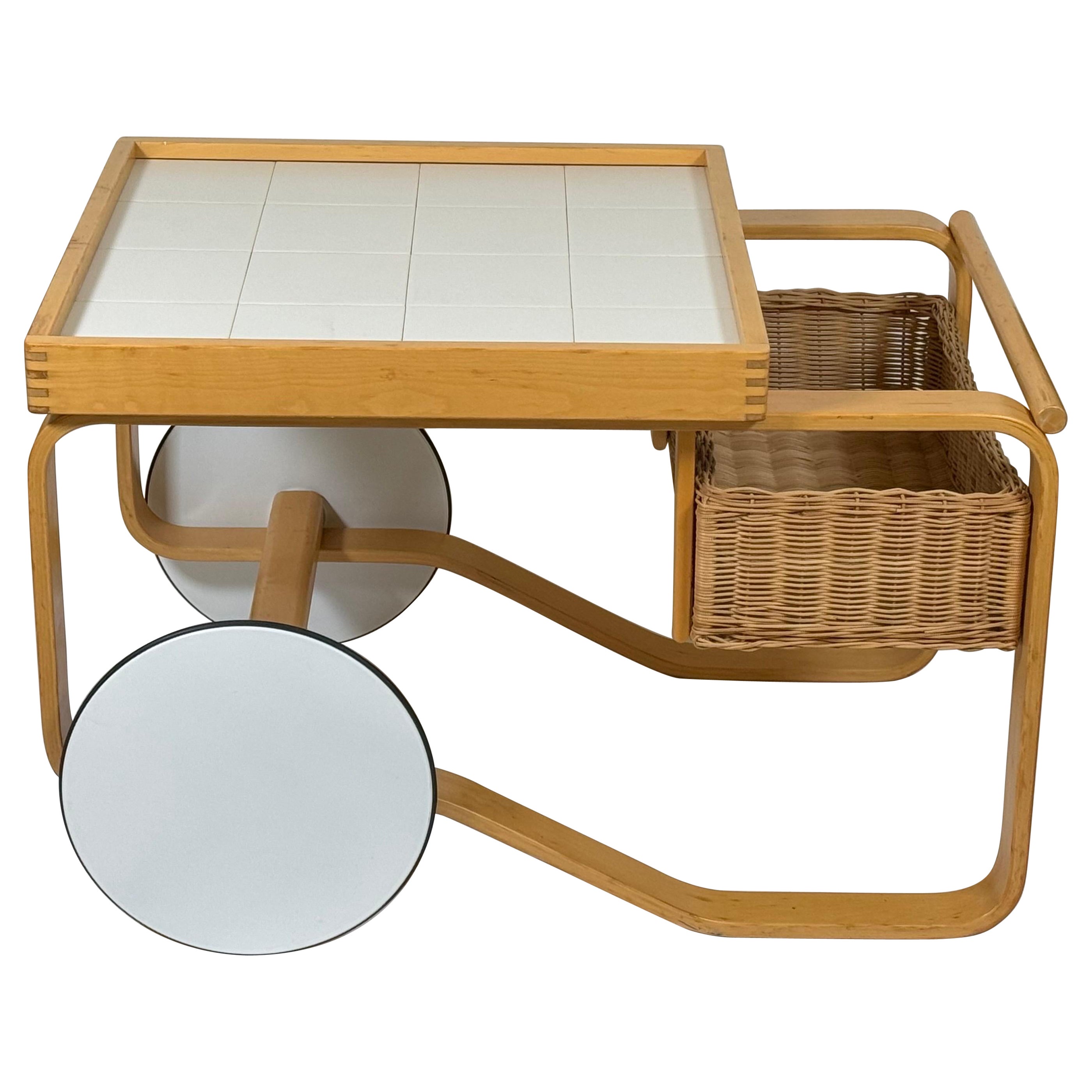 Alvar Aalto for Artek Tea Trolley / Bar Cart Model 900