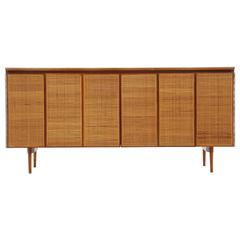 Paul McCobb Caned-Front Cabinet