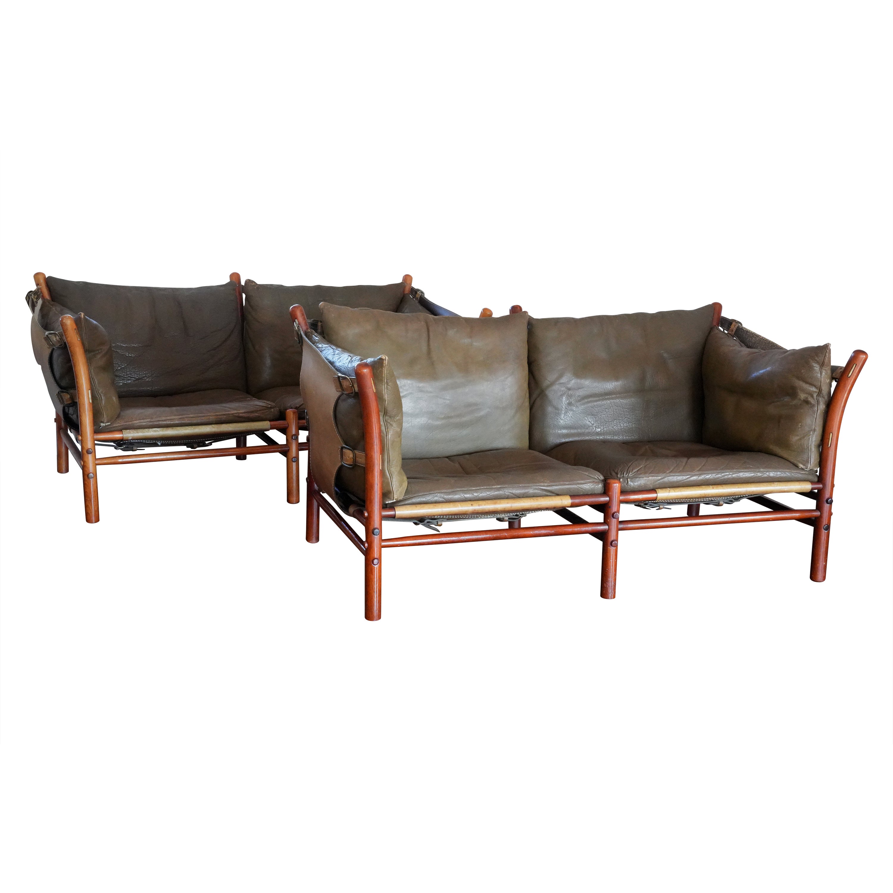 Pair Arne Norell "Ilona" Sofas For Sale