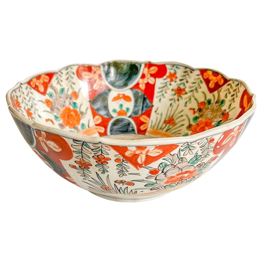 19th Century Chinese Imari Bowl For Sale